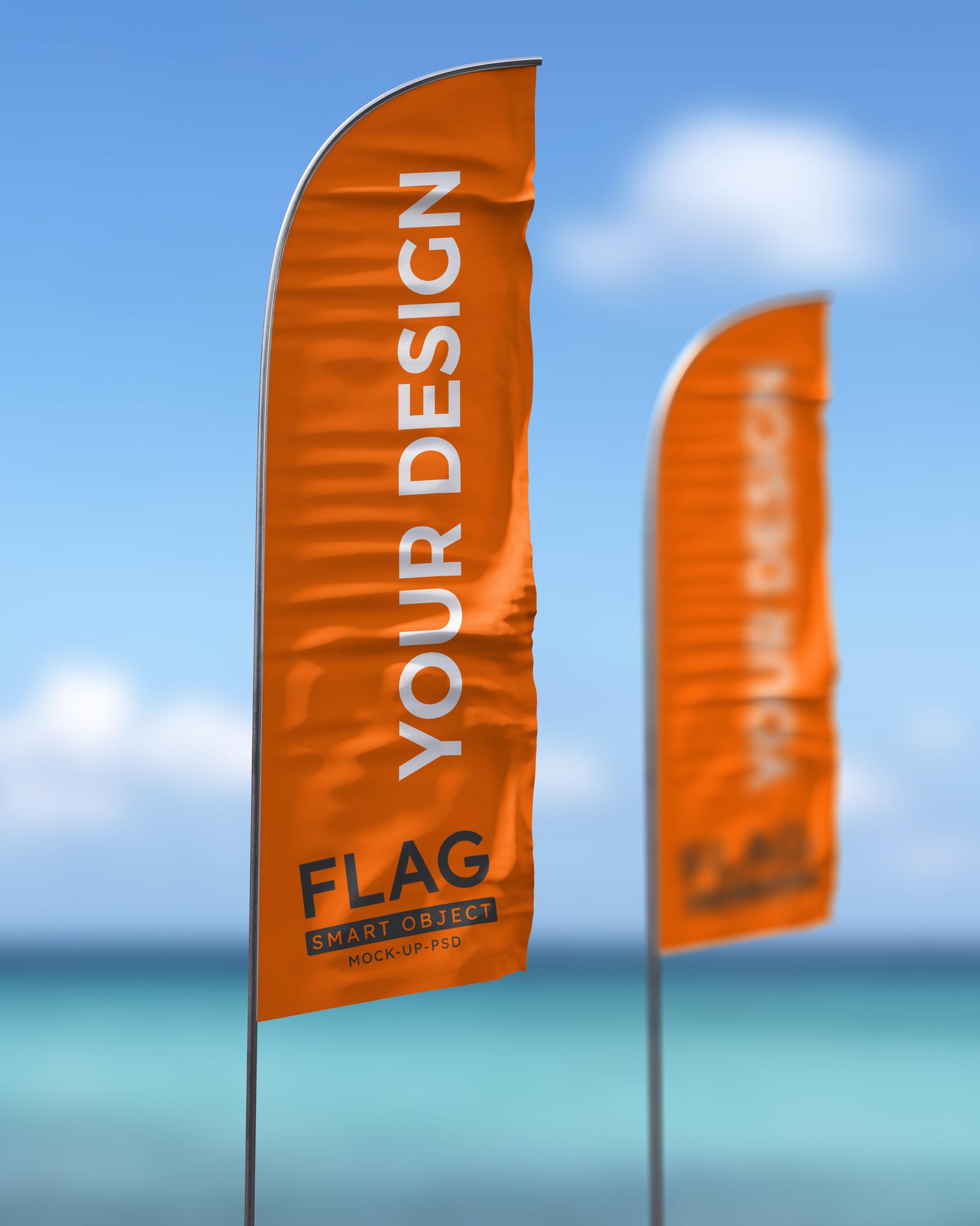 پرچم ساحلی در رباط کریم